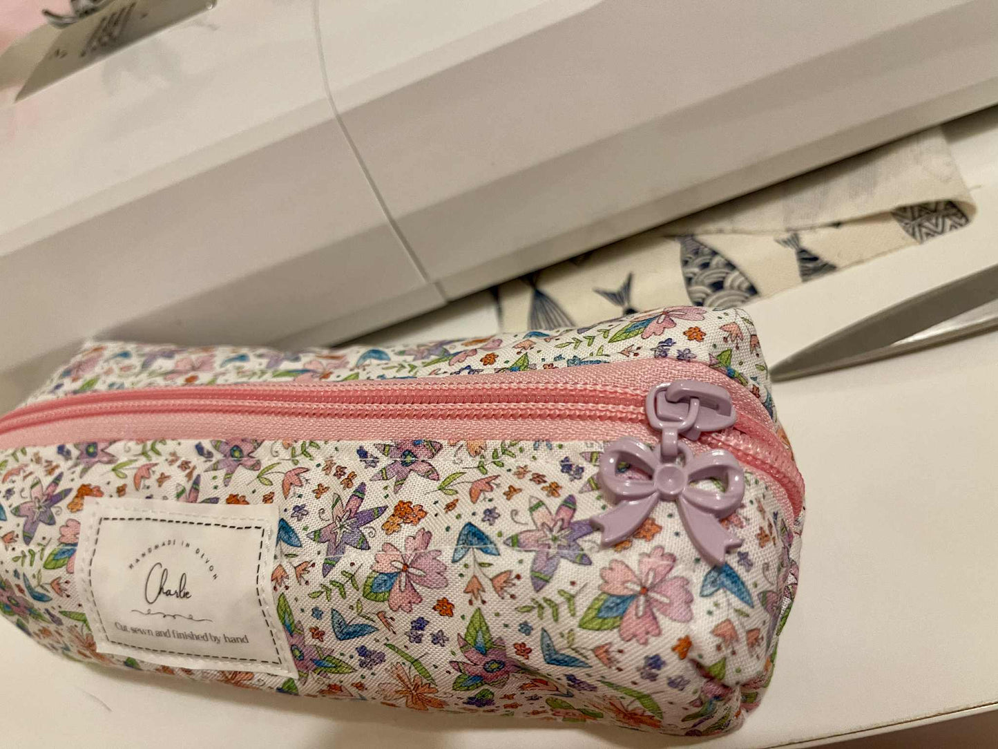 Boxed and Quilted Pencil Case