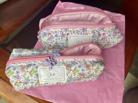 Boxed and Quilted Pencil Case