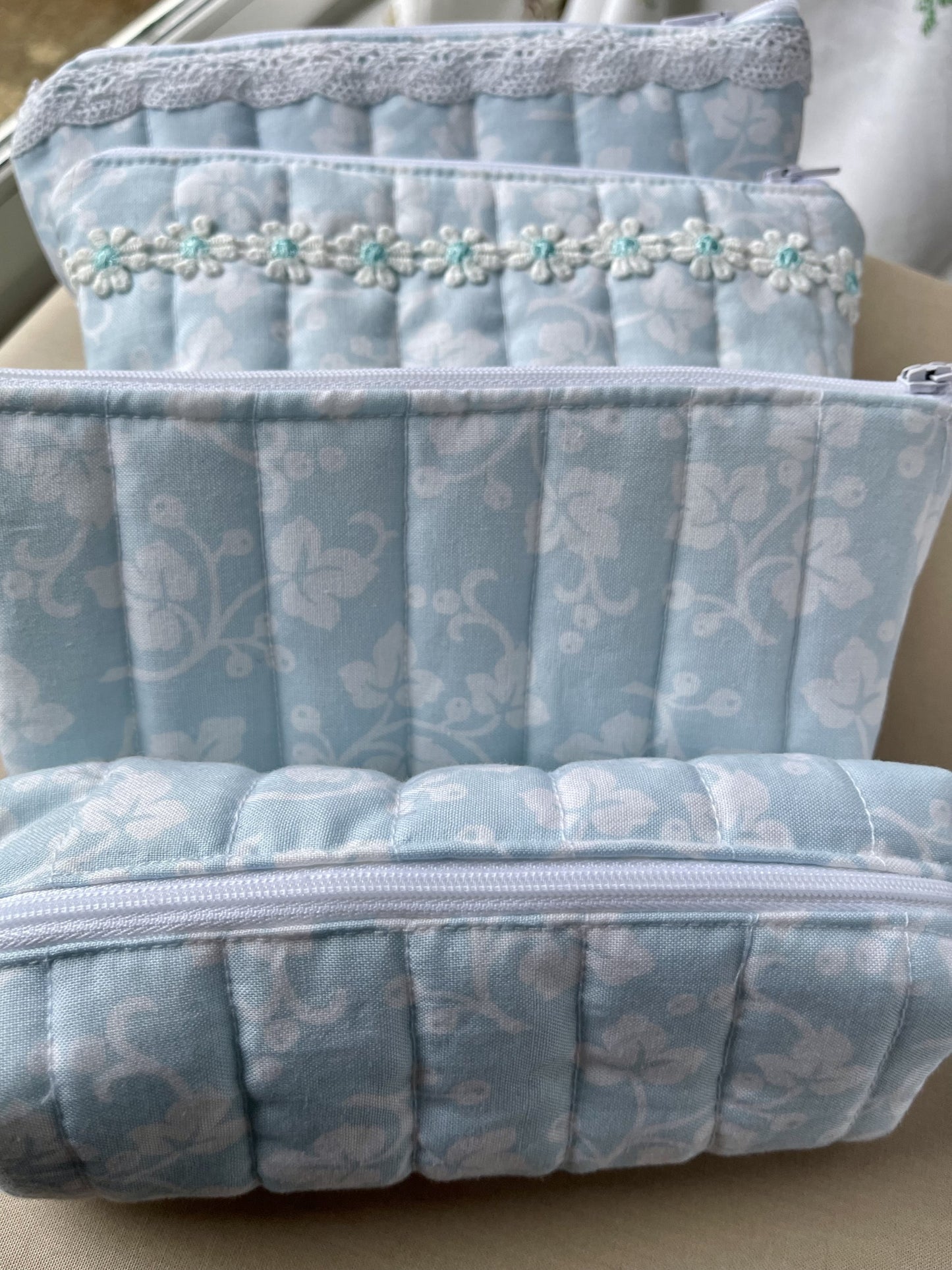 Boxed and Quilted Pencil Case