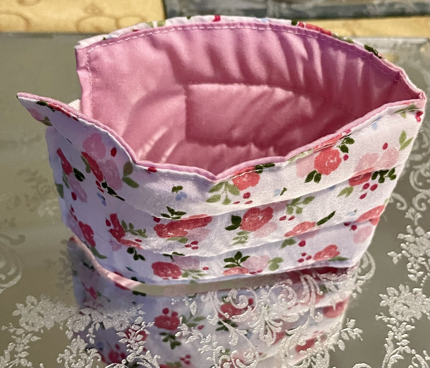 Handcrafted Insulated Cup Sleeves with Lace & Trims