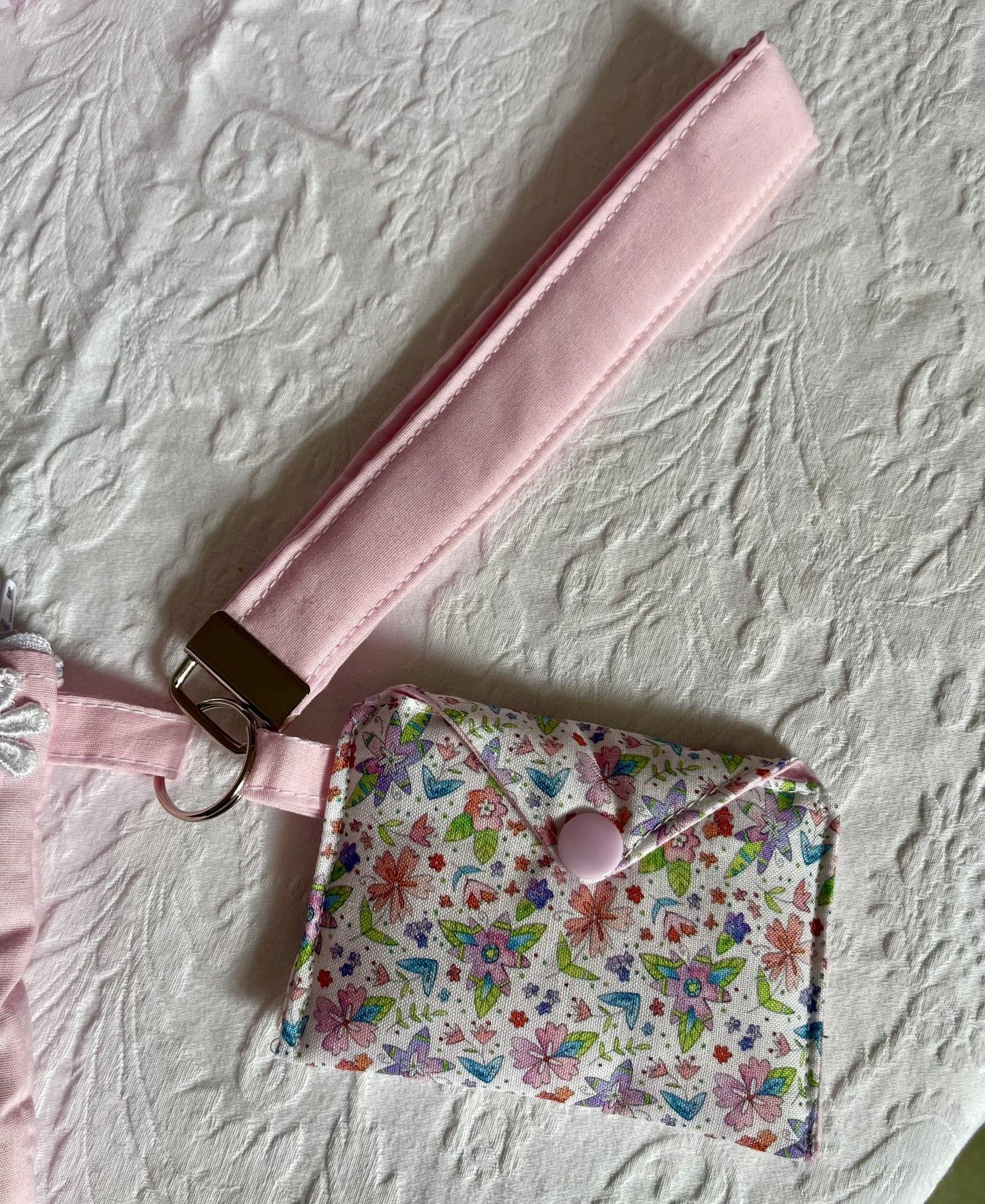 Handmade Cotton Card & Cash Holder – Fabric Wallet, Mini Pouch for Cards, Notes & Small Essentials